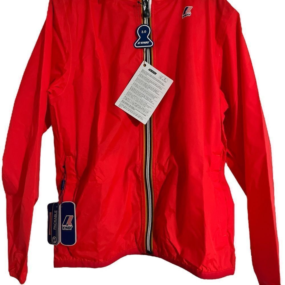 K-Way Kids Bright Red Coat